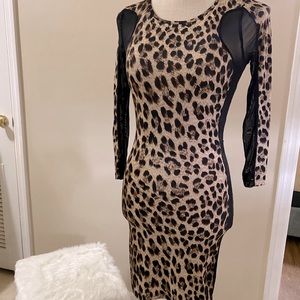 Sexy party Chita print dress